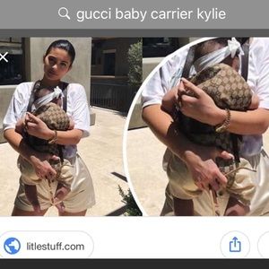 Gucci Baby Carrier